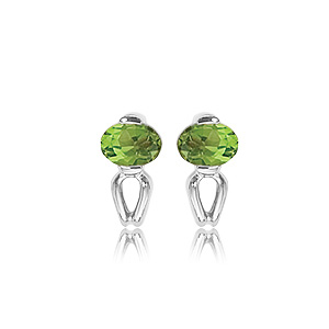 SS (2) OVALS-PERIDOT picture